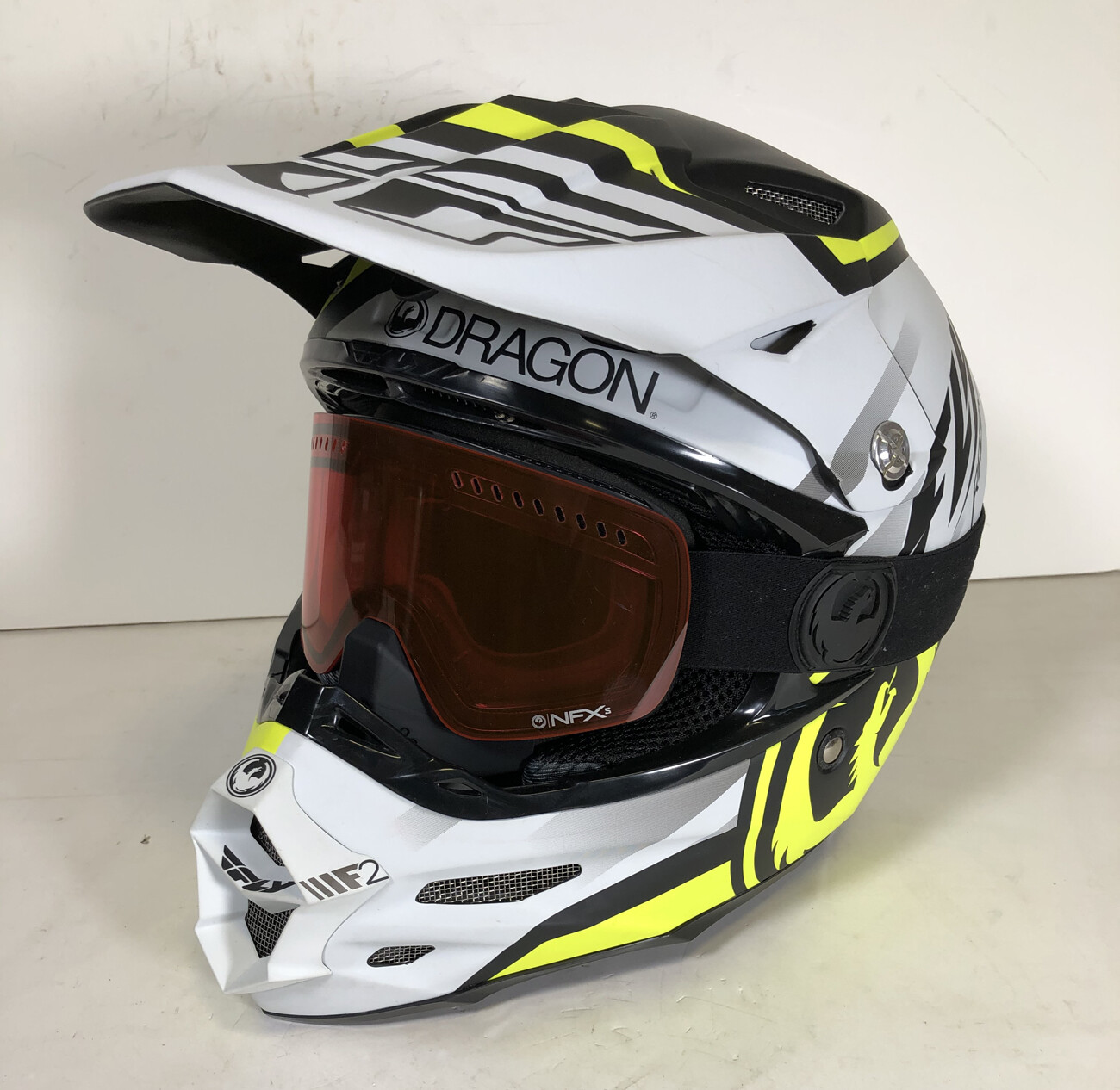 Dragon Snowmobile Goggles Snow NFXs with 3 Anti Fog Lens Ski Yellow Rose Smoke eBay