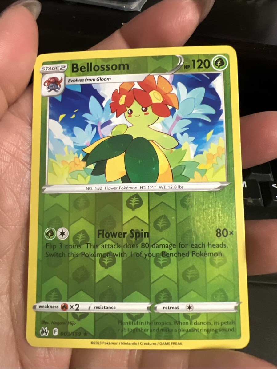 bellossom pokemon card value Bellossom (3/111) [Neo Genesis Unlimited] Heavily Played Holofoil