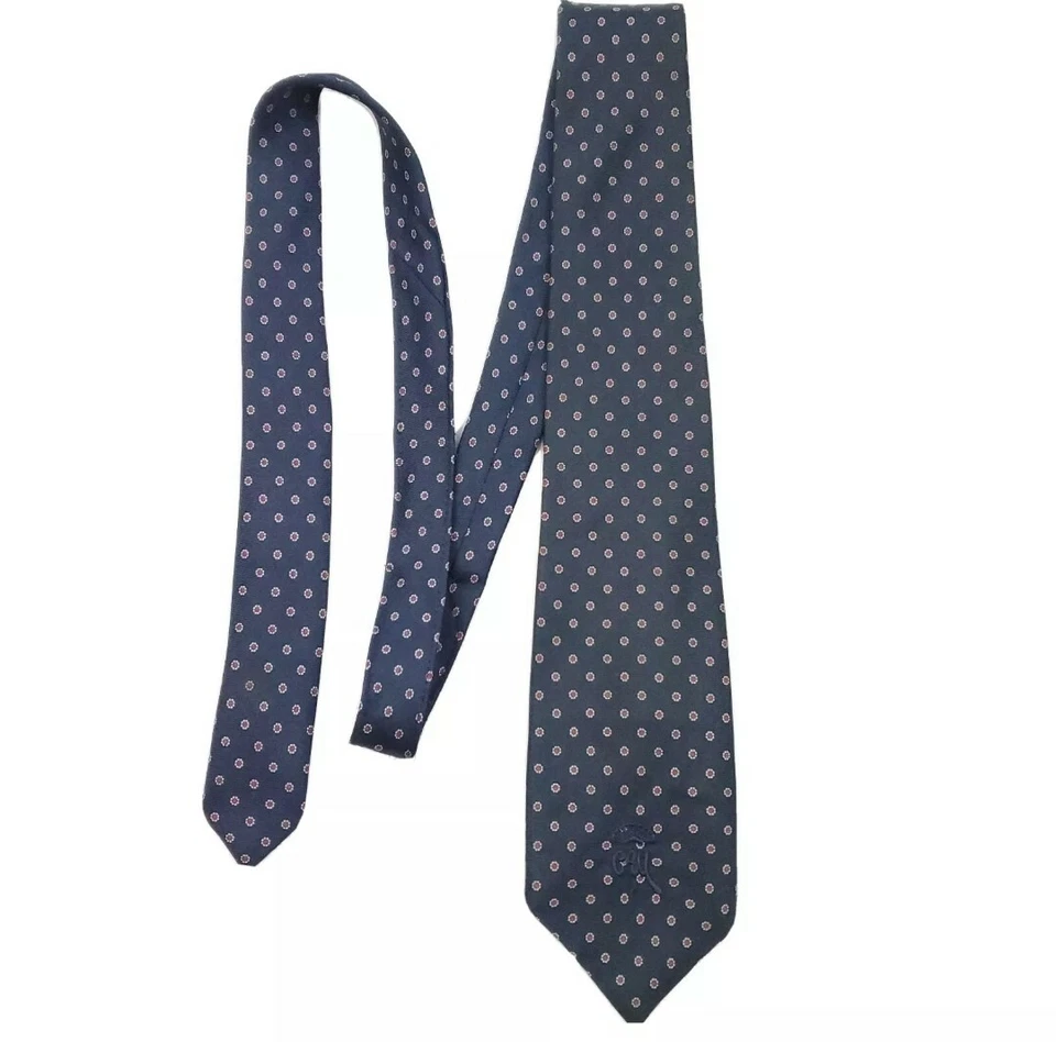 Maus & Hoffman Geometric Colorful Mens Necktie Tie Silk Italian Countess Mara - Image 2 of 4