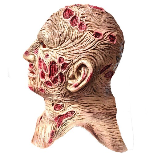 Freddy Krueger Full Head Horror Scary Latex Mask Cosplay Costume HALLOWEEN NEW - Picture 4 of 6