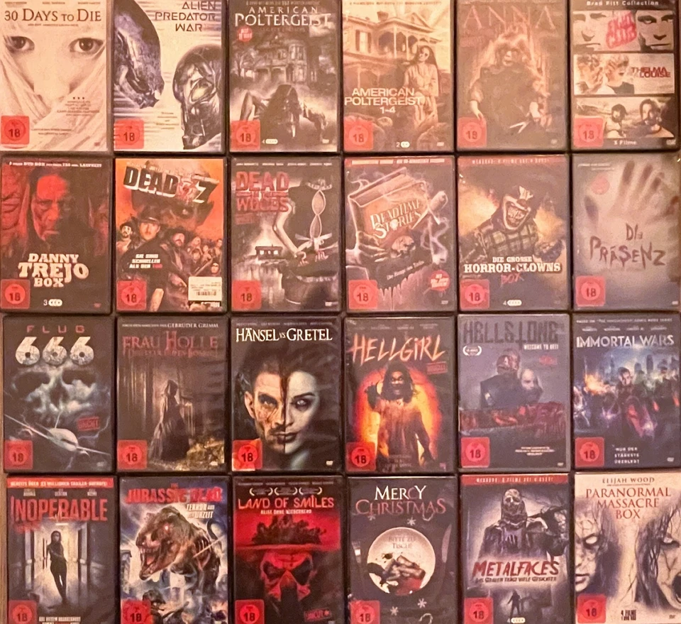 Horrorfilme / Horrorthriller /Action NEU-- FSK 18 --NEUDVD Auswahl Nur 1xPorto - Bild 2 von 2