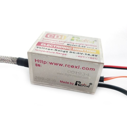 Rcexl Automatic Single Ignition for NGK ME8 1/4-32 90Degree+Universal Sensor kit - Picture 5 of 7
