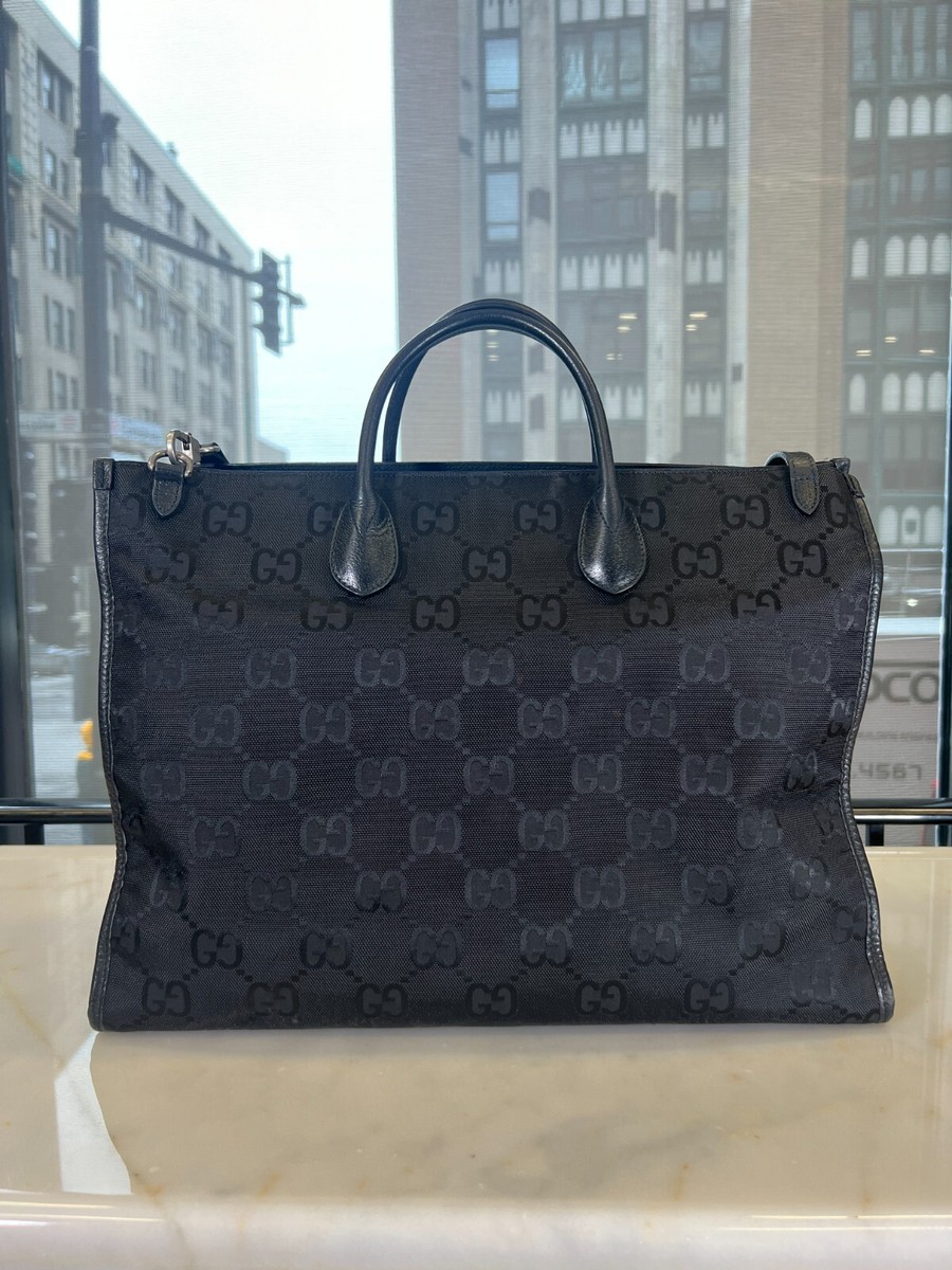 GUCCI off the grid トートバッグ Gucci Off the Grid Tote Bag Shoulder Nylon Canvas Leather