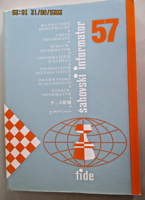 Schach / Chess  Schachinformator  57  II - V  1993