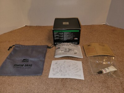 Vintage Abu Garcia CD6-5000 BG Spinning Reel Empty Box, Manual, Diagram, Bag