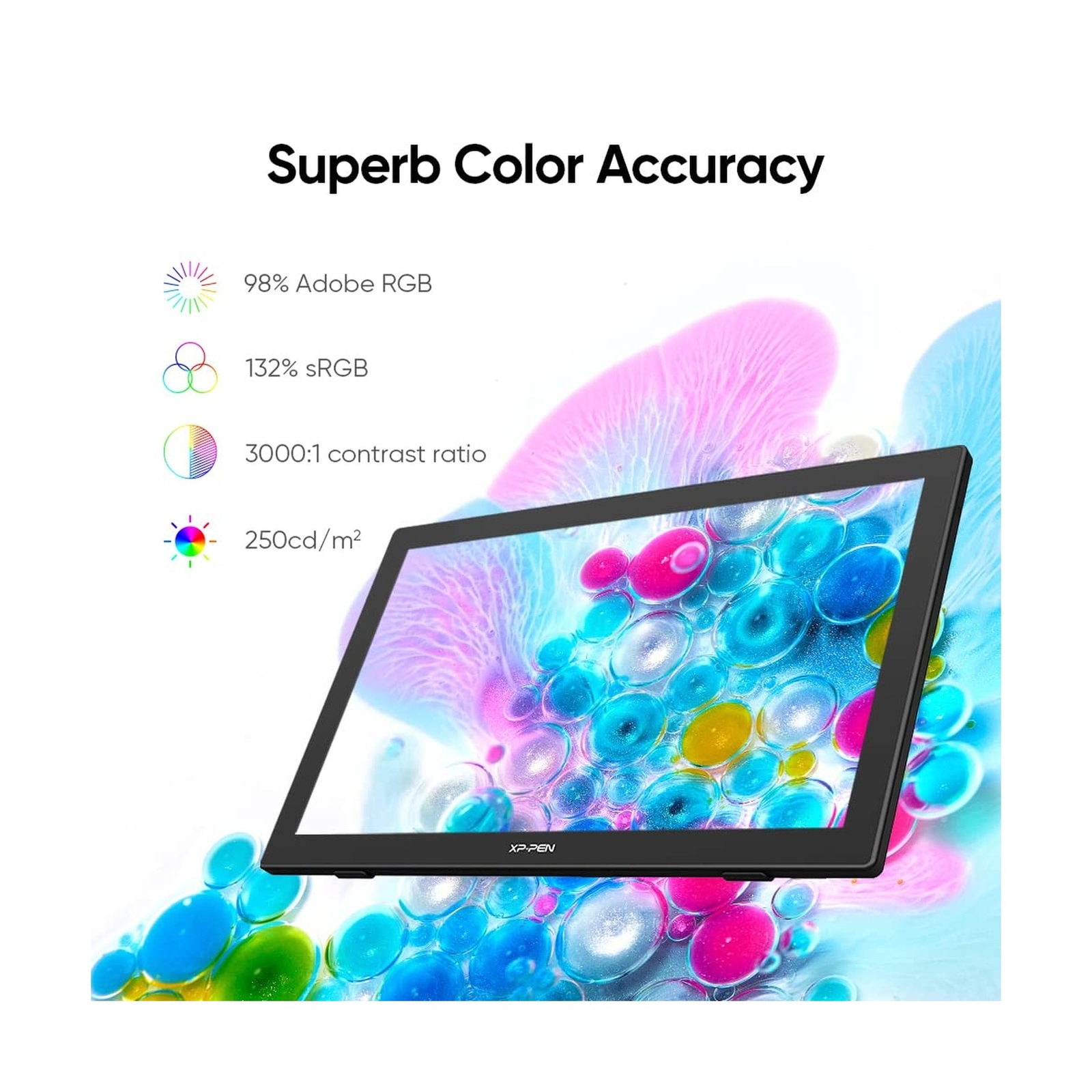 XPPen Artist24 FHD Drawing Tablet with Screen - 23.8" Drawing Monitor Full-La...