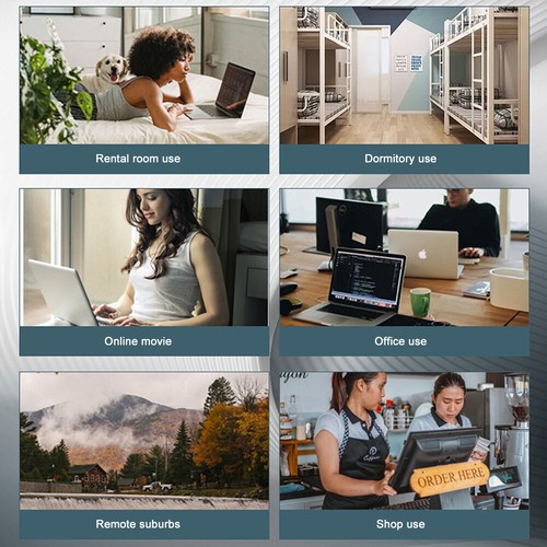 150Mbps Wifi Router 2.4Ghz Wireless Internet Router, 2XLAN/WAN Port, LET 4G WIFI - Picture 4 of 11