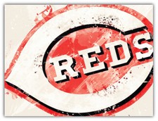 Cincinnati Reds MLB Baseball Car Bumper Sticker Decal "SIZES" ID:4
