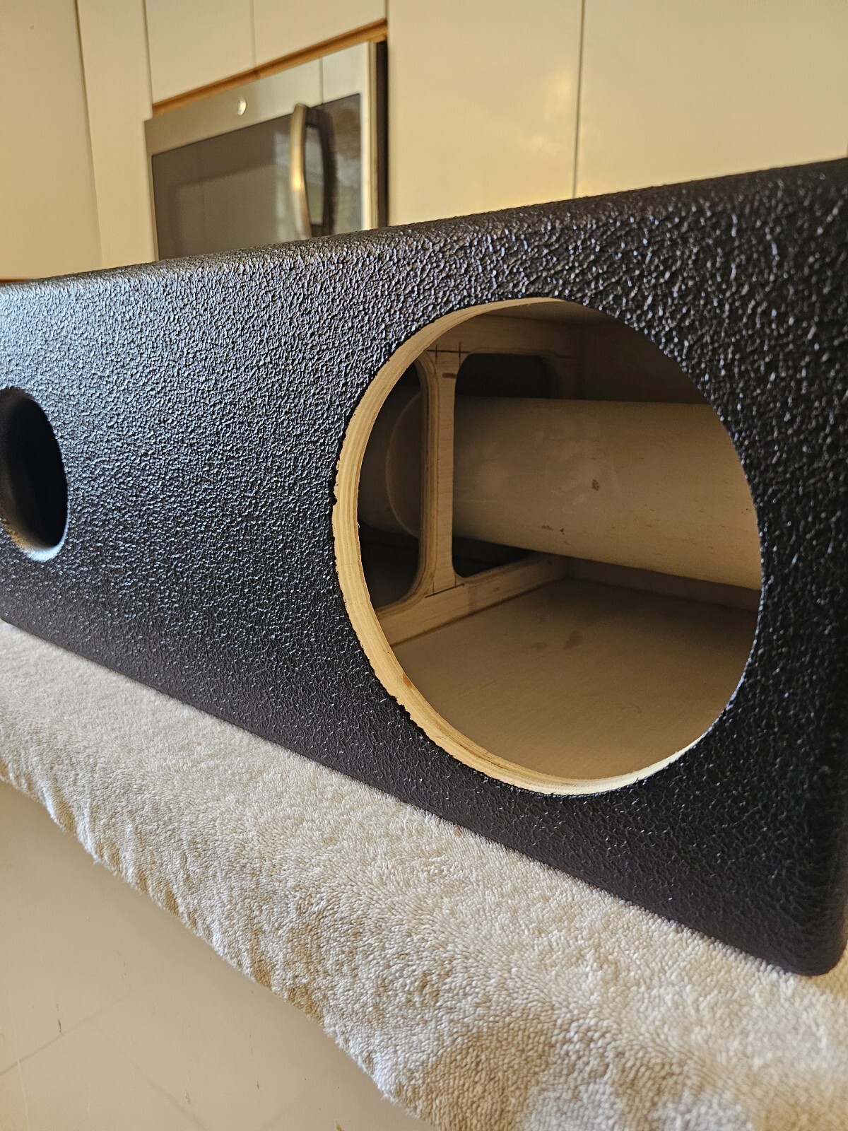 Custom Aero Ported Sub Box Enclosure for 1  Ct Meso 8in. Subwoofer 