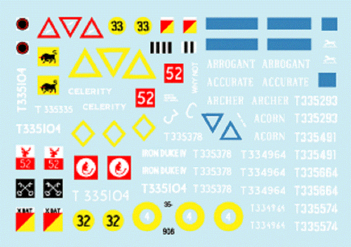 Star Decals 1/35 British Comets in WW2 and Cold War Service decals 35908 - Picture 2 of 2