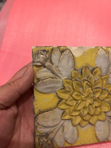 antique ceramic relief tile Portuguese original rare - Picture 11 of 12