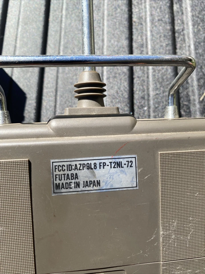 Lot of 2 Futaba Remote Controllers Attack FP-T2NL And FP•T 2F Untested - Image 3 of 4