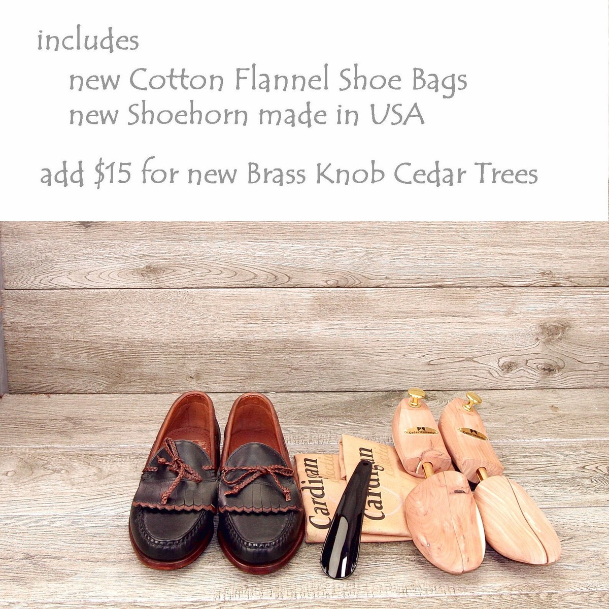 NEW * $295 Allen Edmonds WOODSTOCK Loafer 7 D Black / Brown 