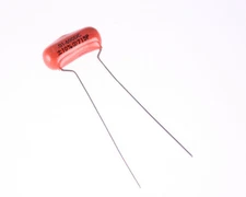 12x .01uF 600V DC Polypropylene Film Orange Drop Radial Capacitor .01mfd 600VDC
