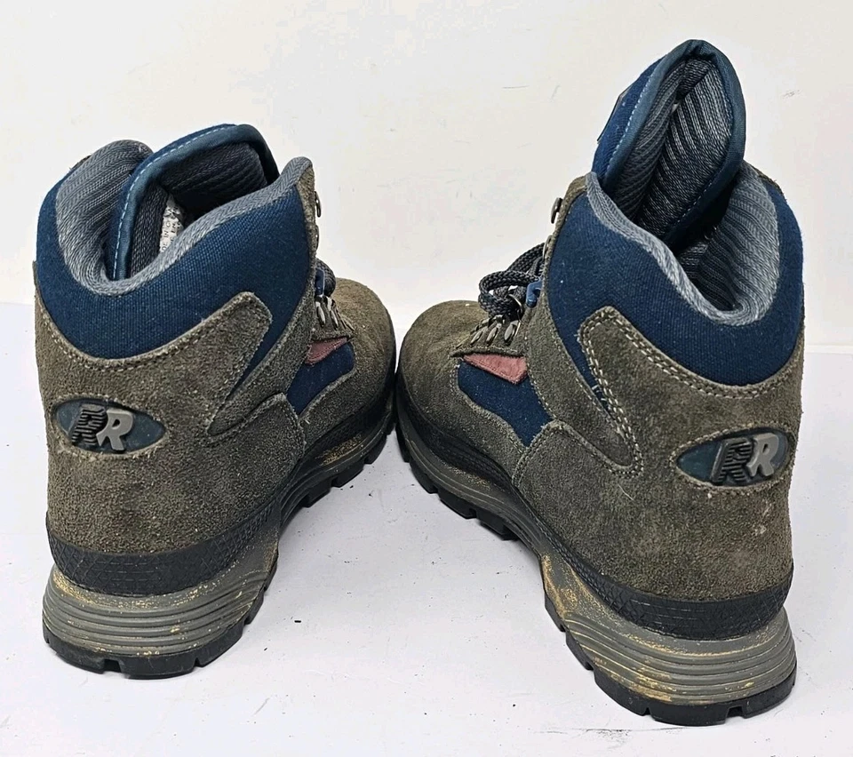 Botas de Senderismo Raichle para Mujer Talla 8 Cuero de Montañismo Con Cordones al Tobillo Exterior Foto 4 de 4