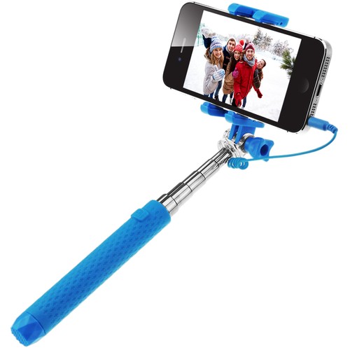 Extendable Wired AUX Shutter Selfie Stick for iPhone Samsung Android Phones - 第 6/6 張圖片