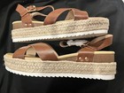 Women Summer Espadrille Wedge Sandals Ankle Strap Open Toe Casual Shoes — photo 8