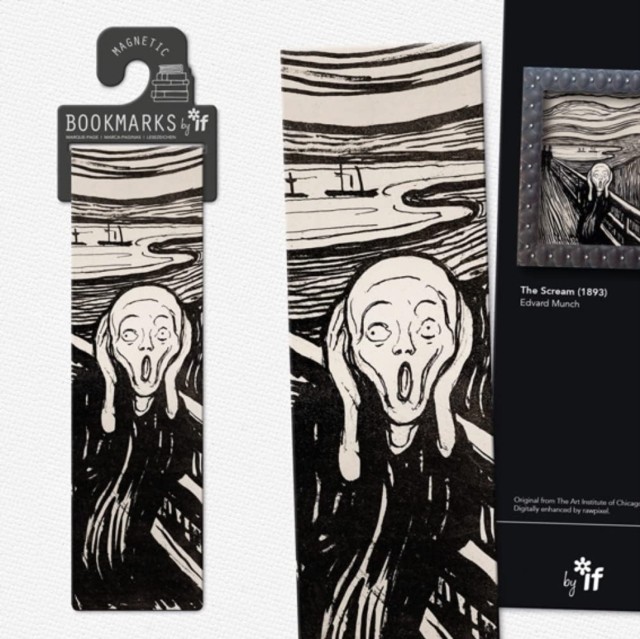 Classics Magnetic Bookmarks - The Scream (Bookmark)