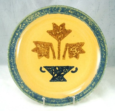 Pfaltzgraff USA Geprägt Marke America Muster Vase CM Essteller