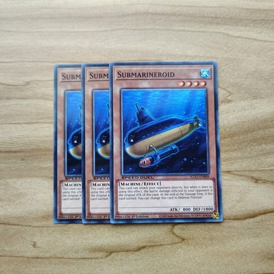 Yu-Gi-Oh! - Submarineroid 3x - Complete Playset - SGX2-ENB09