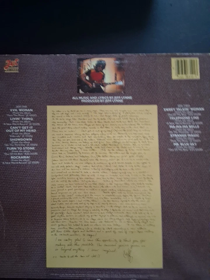 Electric Light Orchestra - ELO's Greatest Hits LP Jet 1979 Pressing VG+ - Image 2 of 2