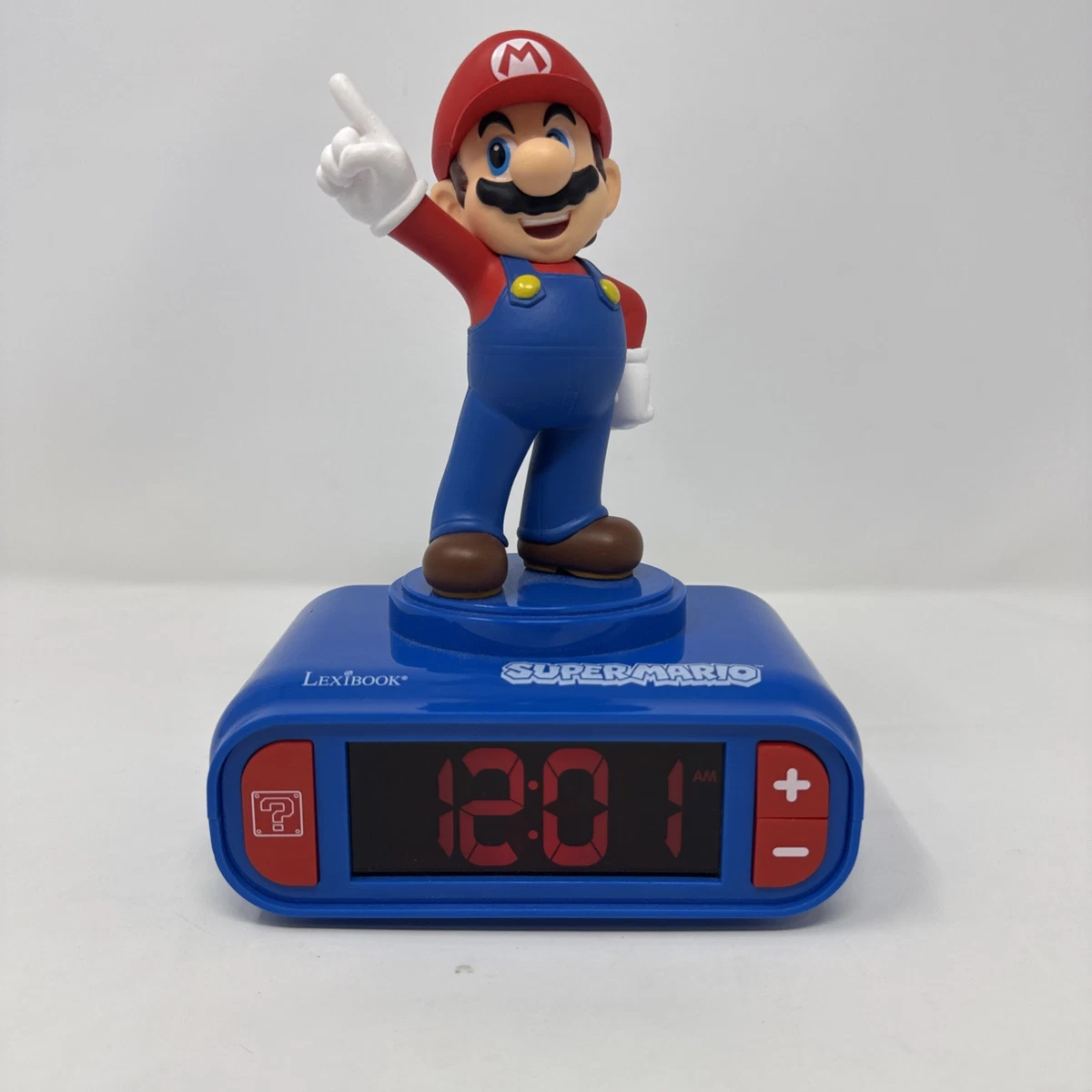 スーパーマリオ 置時計 レア RARE Nintendo Super Mario 64 AM FM