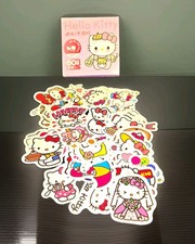 Hello Kitty Cinnamoroll Kuromi My Melody 60pc Sticker Pack Multicolor New Hello Kitty Cinnamoroll Kuromi My Melody 60pc Sticker Pack Multicolor New