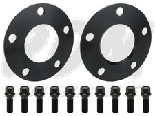 Spurverbreiterung 10mm 2x5mm BMW F20 F30 F31 F10 F11 F25 Radschrauben Spurplatte