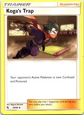 Koga's Trap 59/68 Uncommon Hidden Fates Pokemon Near Mint