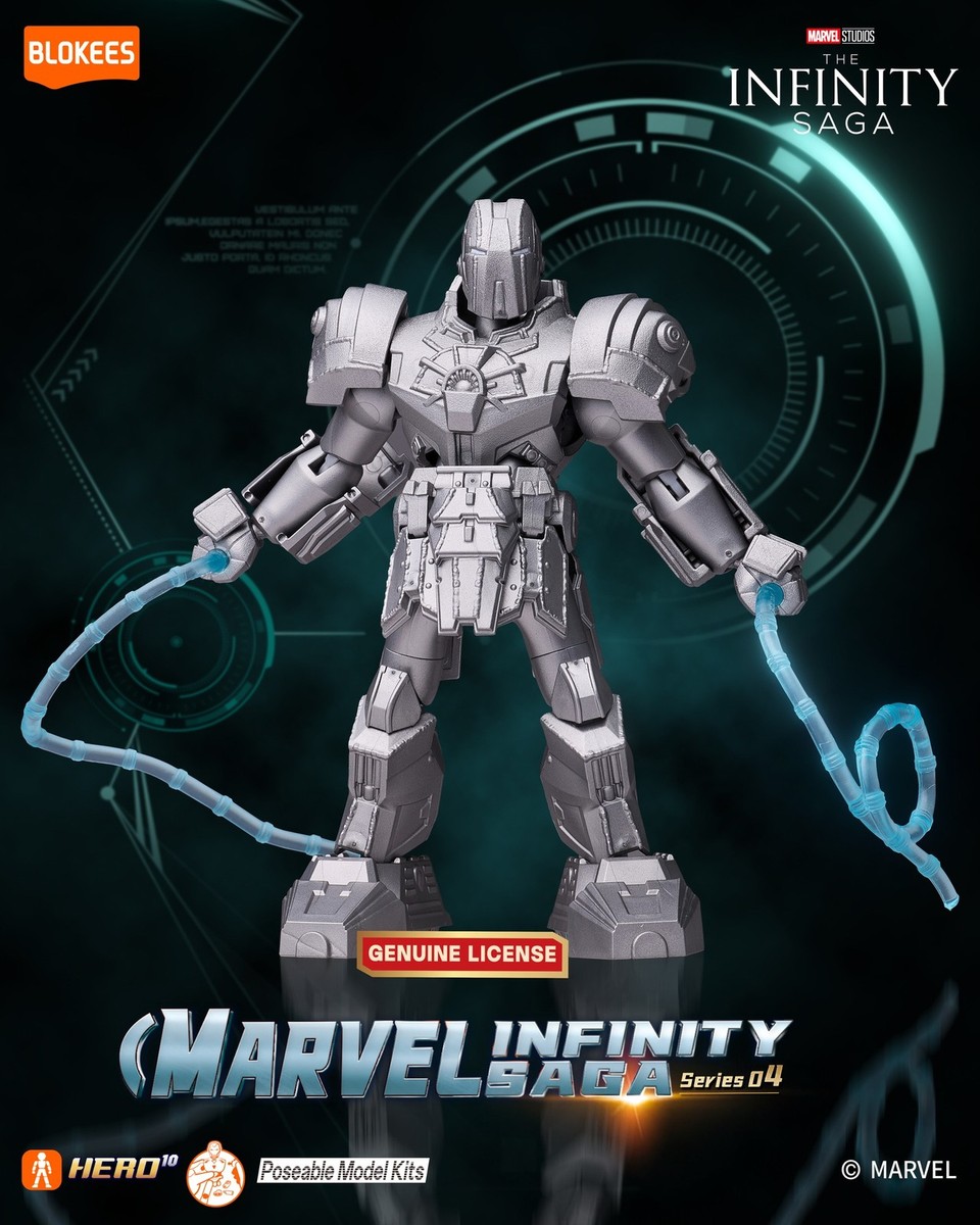 Blokees Marvel Action Figure Model Kit Galaxy4 Confirm Blind Box