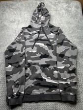 Nike Camo Print Therma Hoodie Long Sleeve Pullover Men's Large
