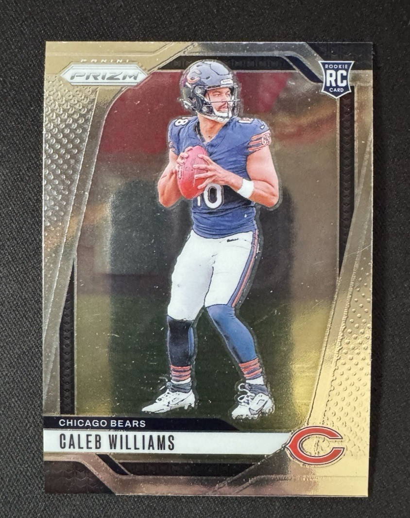 2024 Panini Prizm Caleb Williams RC Base Card #301 Rookie Chicago Bears