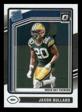 2024 Donruss Optic #246 Javon Bullard RC Rookie Green Bay Packers