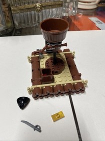 Lego Pirates 6240 Kraken Attackin&rsquo; Raft Treasure Parts Lot Hat Sword Gun Jewels