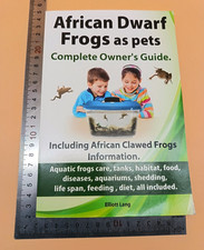 African Dwarf Frogs As Pets Complete Owners Guide Elliott Lang Paperback 2012