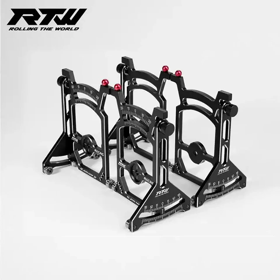 RC Chassis Setup System W/Carry Case for 1/10 RC Onroad Car, Drift Car - Image 3 of 4