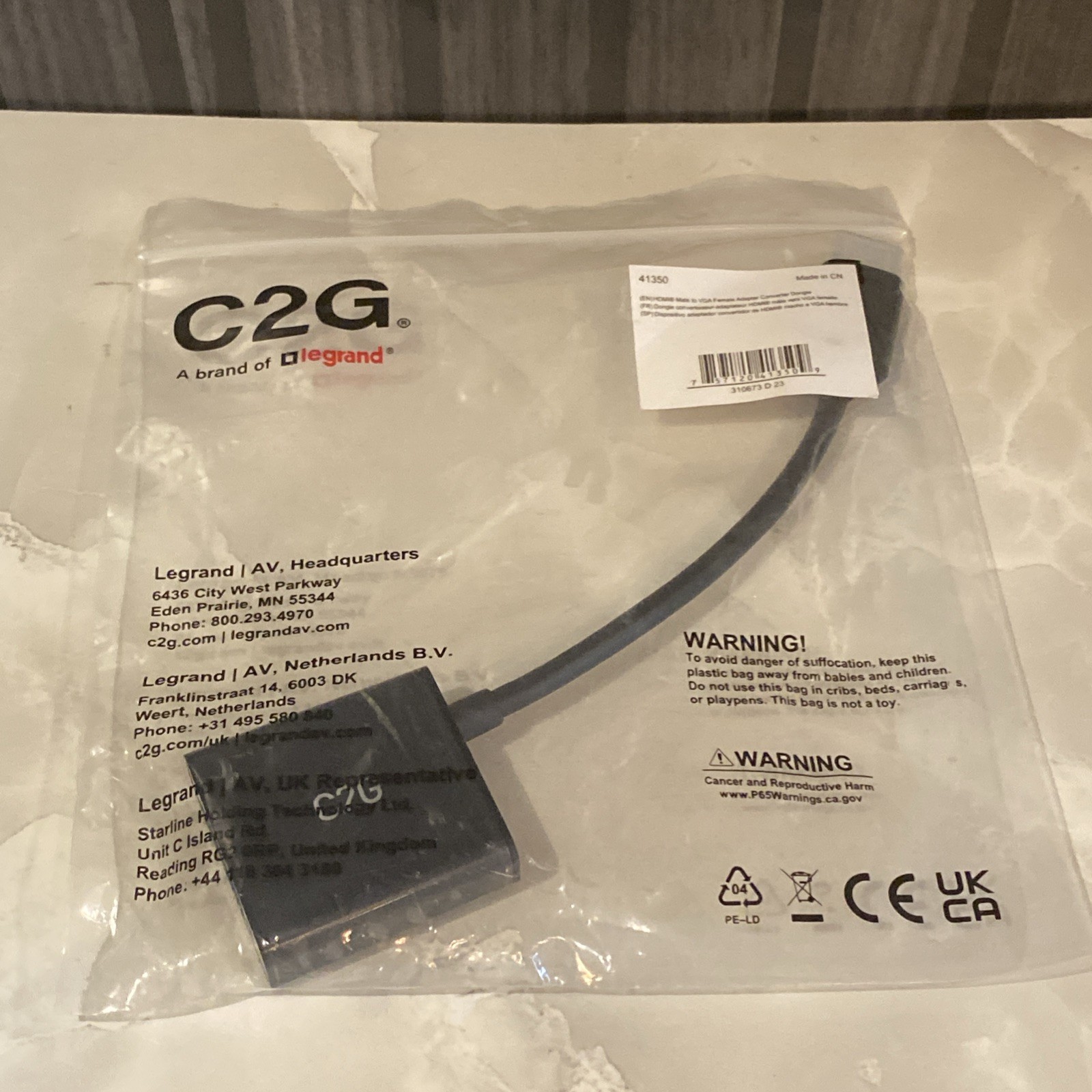 C2G HDMI Male to VGA Female Adapter Converter Dongle