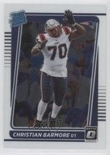 2021 Panini Donruss Optic Rated Rookie Christian Barmore #268 0b3