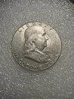 1963 Franklin Half Dollar Denver Mint 50C 90% Silver Circulated Business Strike