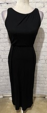 Ann Taylor Loft Black Tank Maxi Dress Size XS Petite