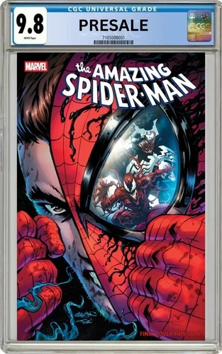CGC 9.8 Amazing Spider-man 25 Glesaon FOIL Pre-Order 3/25/26