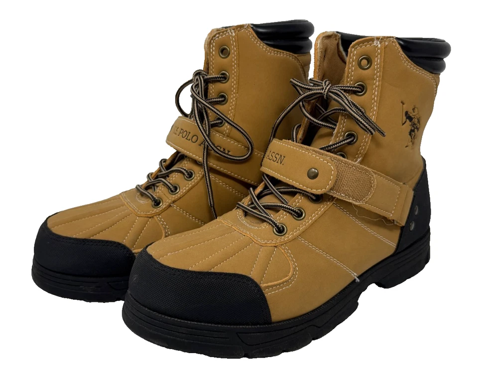 Botas de lluvia altas Connor con cordones de la Asociación de Polo de Estados Unidos - para hombre talla: 9M #033261 Foto 3 de 4