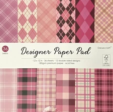 12" x 12" Scrapbook Paper Pads or Packs - Your Choice - Various Makers