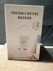 Portable Drying Machine Compact Dryer Machine for Apartment White