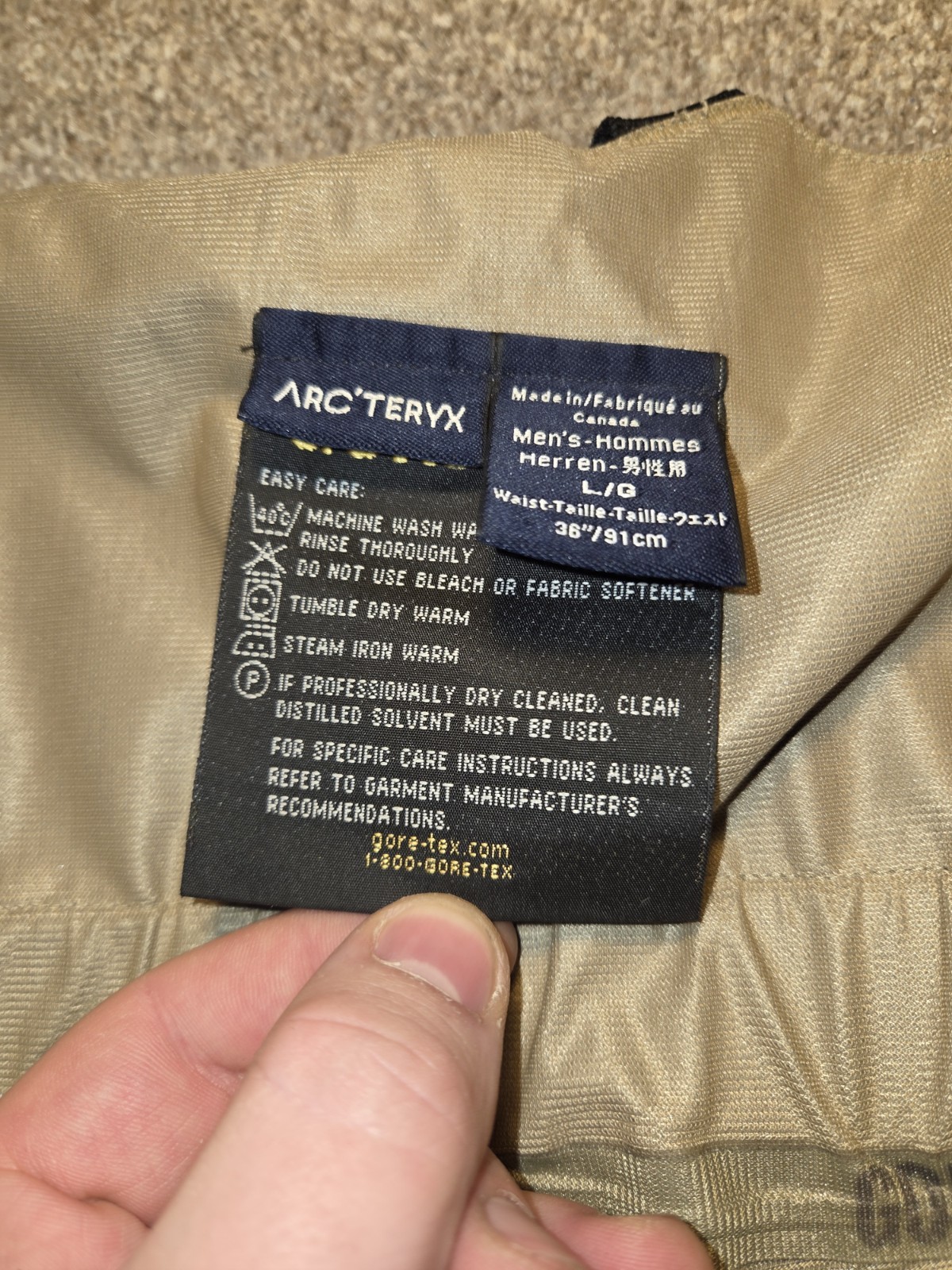 Extremely RARE Arcteryx Leaf AOR1 Alpha Bib Large image 5
