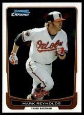2012 Bowman Chrome Mark Reynolds Baltimore Orioles #28