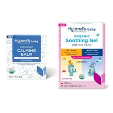 Bundle of Hyland's Baby Organic Calming Balm and Organic Daytime and Nighttim...