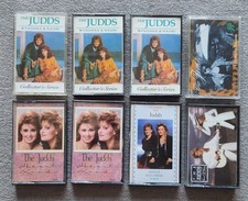 The Judds Wynonna and Naomi Cassette Tape Bundle/8 Cassette Tapes/See Pictures