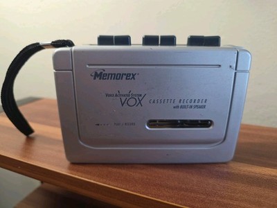 Memorex MB1055 Voice Activated VOX Cassette Tape player Recorder Speaker WORKS