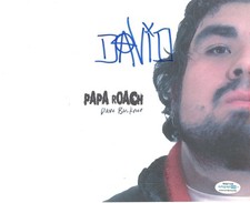 Dave Buckner Signed Autographed 8x10 Papa Roach Photo ACOA